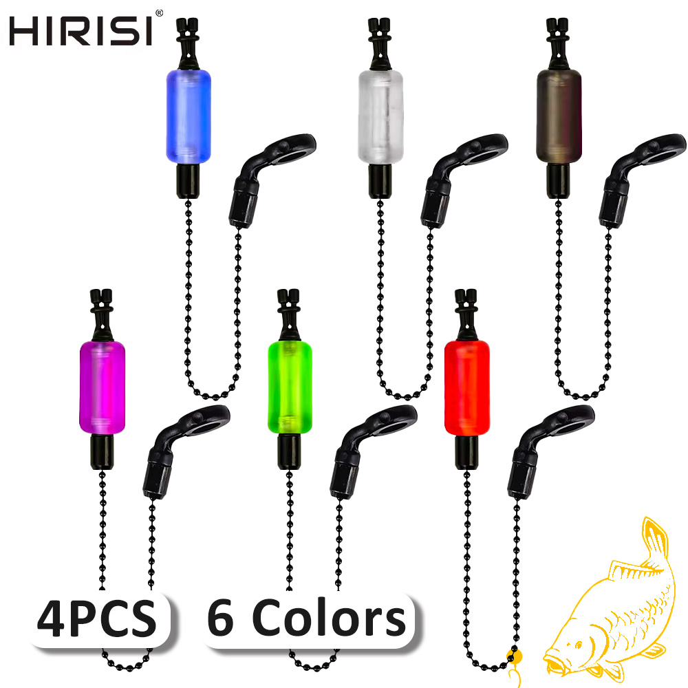 Bite Alarm - Hirisi 4 szt. Wędkarstwo Swinger wskaźniki