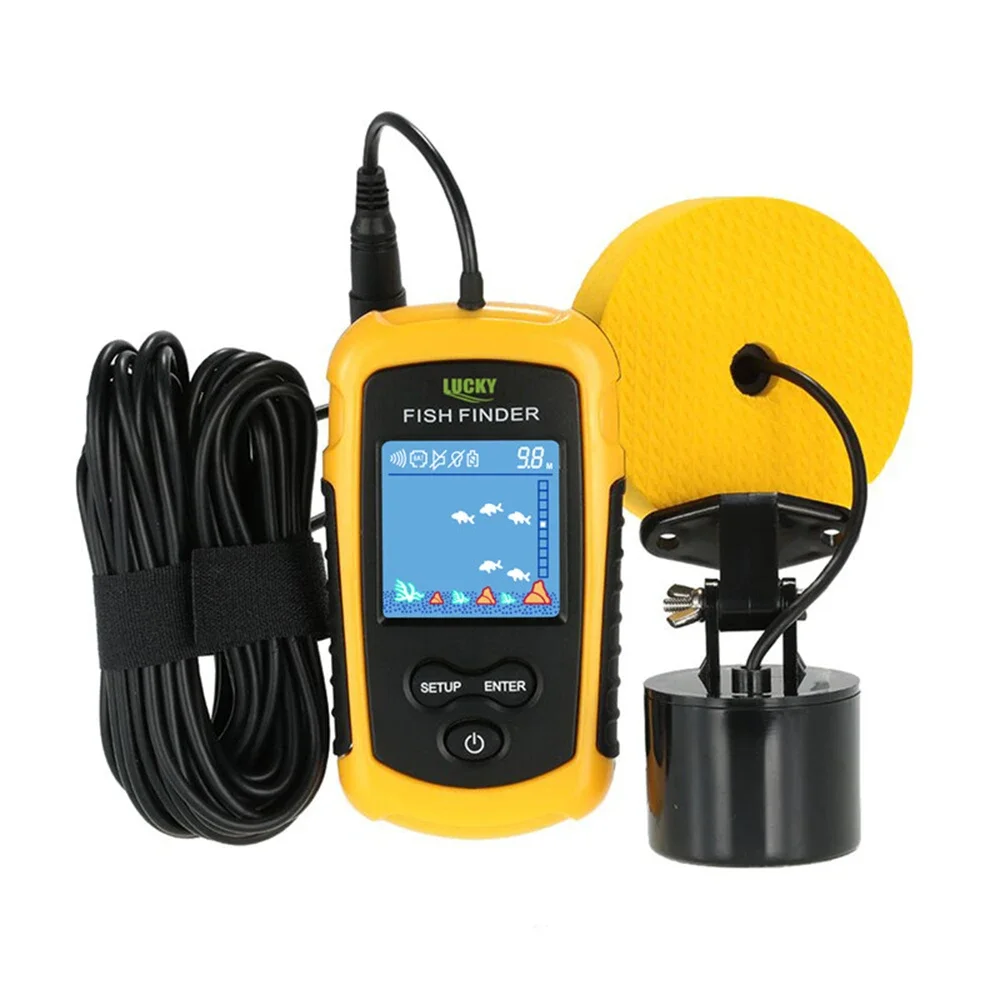 Szczęśliwy kolorowy ekran LCD  – Fish Finder Cable recenzja i cena