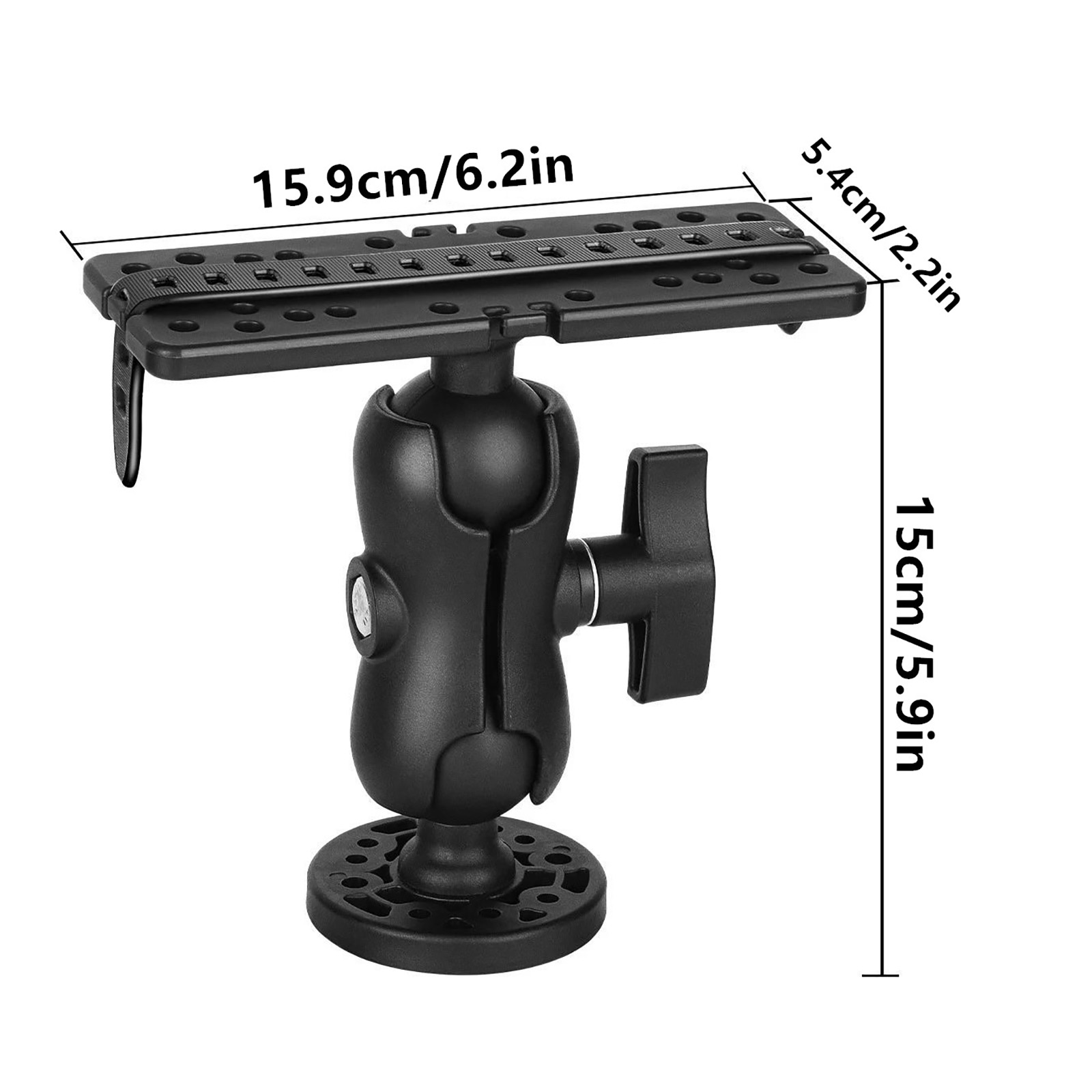 360 °   Regulowany uchwyt do e – Fish Finder Mount recenzja i cena